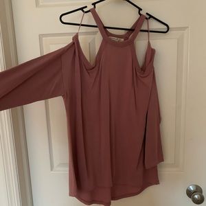 Express cold shoulder sweatshirt